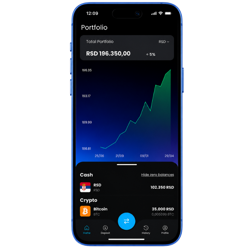 Portfolio App Screenshot
